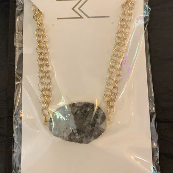 NEW Marrin Costello Amethyst Druzy Pendant on 18" Chain - one-of-a-kind! - Picture 6 of 6